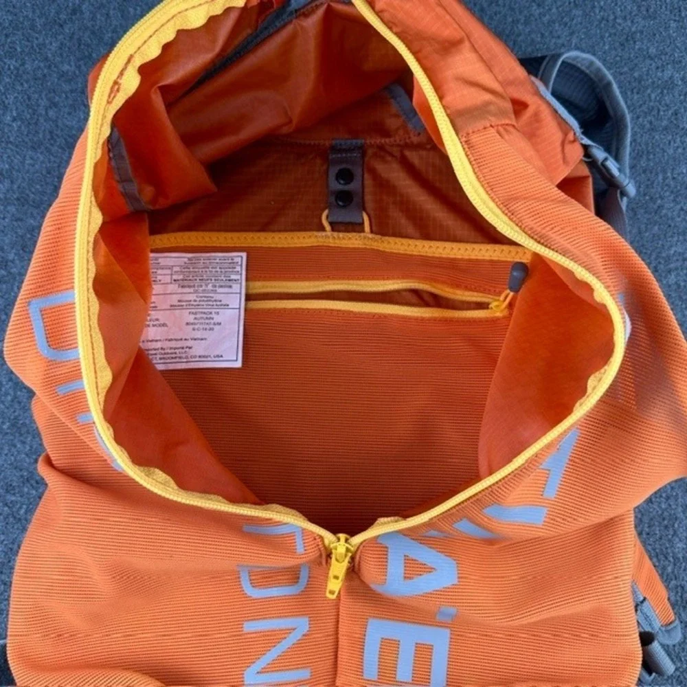 Ultimate Direction Fastpack 15 Autumn Orange Running Vest Backpack S/M 80457117